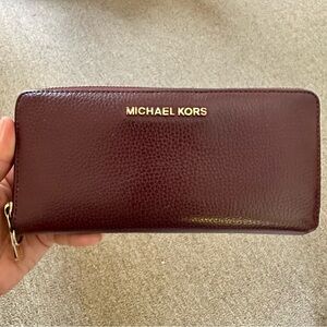 Michael Kors Burgundy Wallet